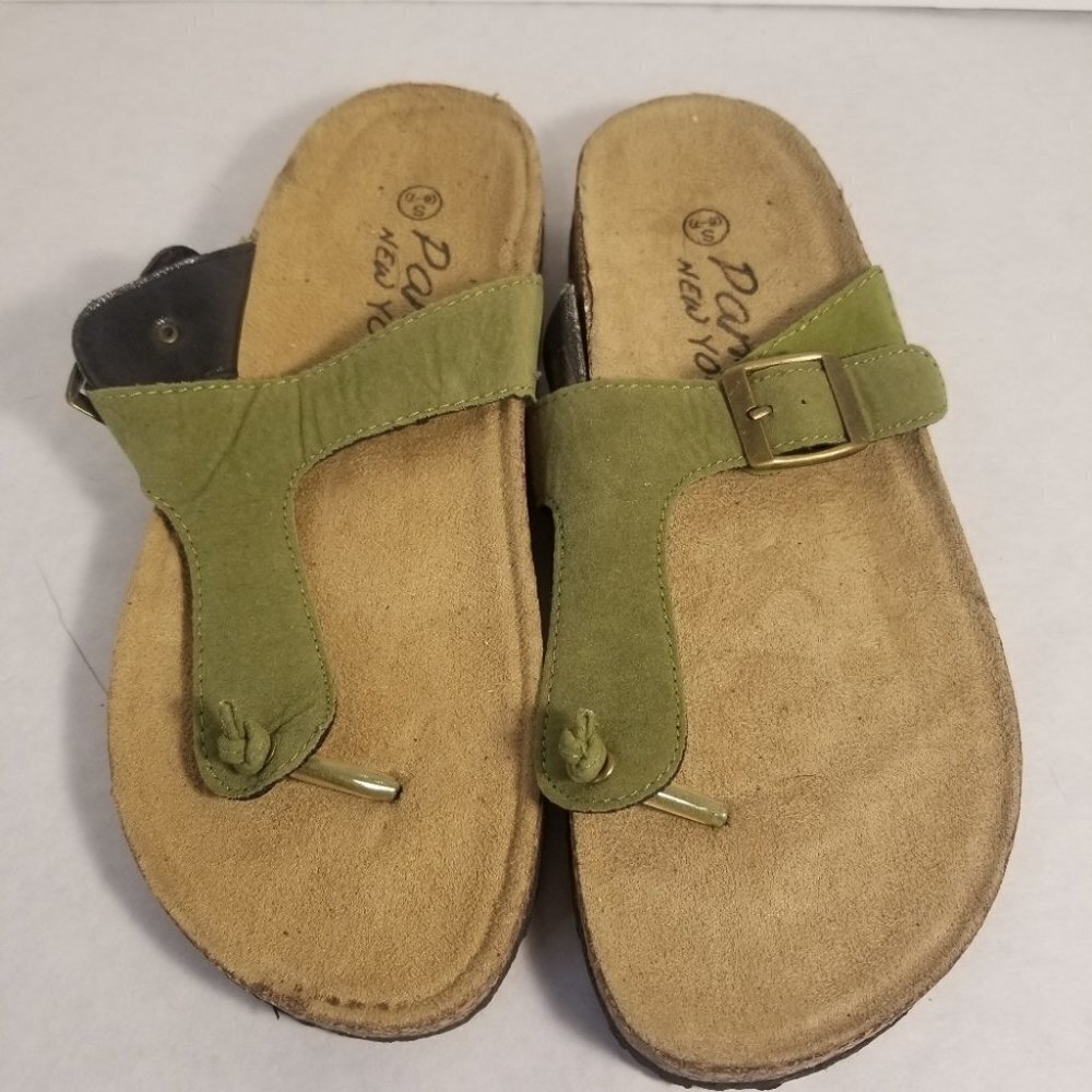 Pano New York suede sandals